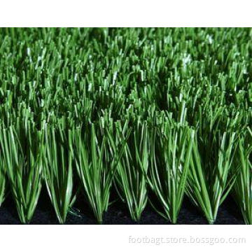 Green Artificial Grass For Football Field With PP + Net Clo